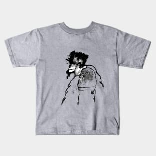 Ink Blot Dude Kids T-Shirt